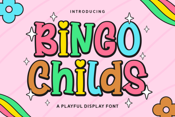 Bingo Childs Font for Business Branding