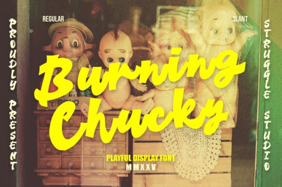 Burning Chucky Font for Bold Branding