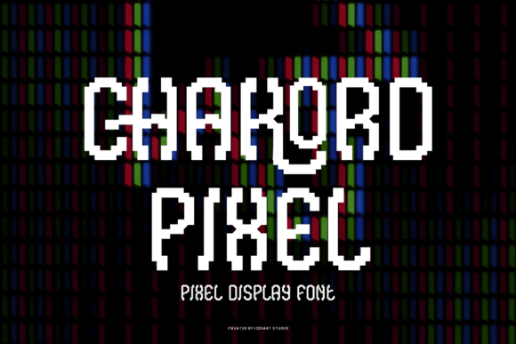 Chakord Pixel: A Retro 8-bit Display Font for Web Designers