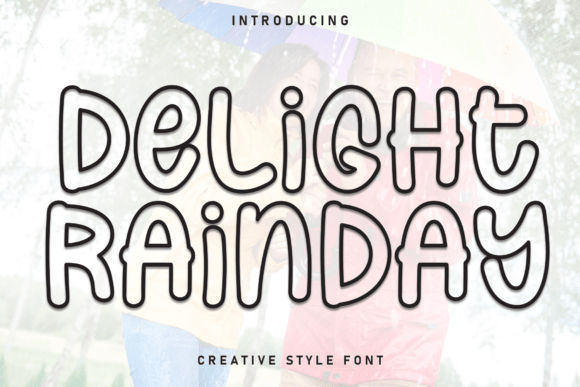 Delight Rainday: A Font for Polished Branding