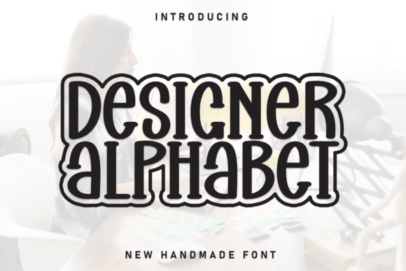 Designer Alphabet Font for Creative Projects