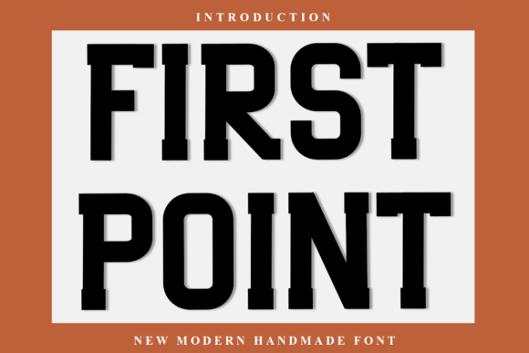 First Point Font for Business Branding