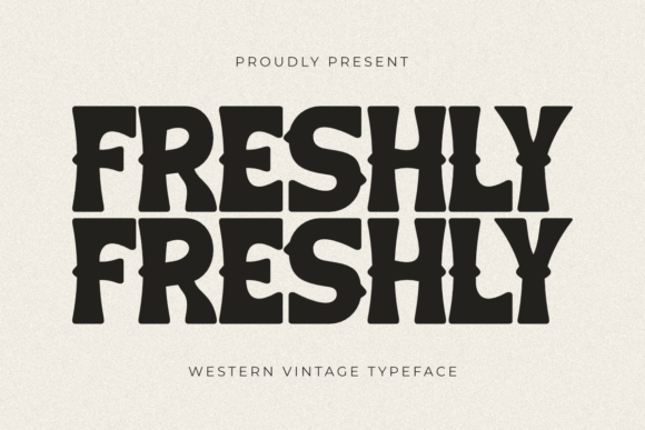 Freshly Display Font for Small Business Branding That Stands Out