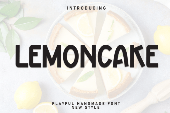 Lemoncake Font: A Casual Display Typeface for Campaign Clarity