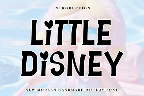 Little Disney Font for Festive Branding