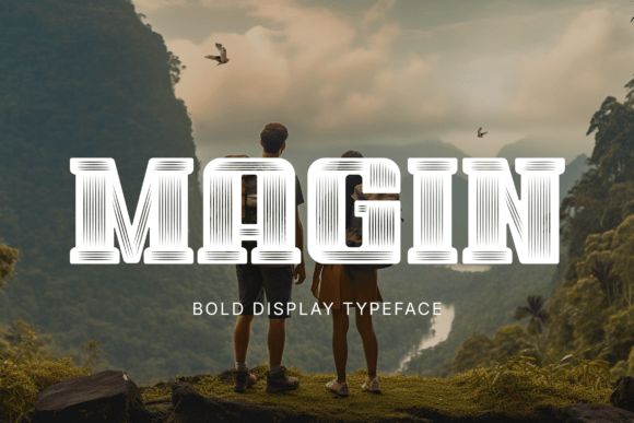 Magin Display Typeface: Bold Headlines for Campaigns That Stop the Scroll
