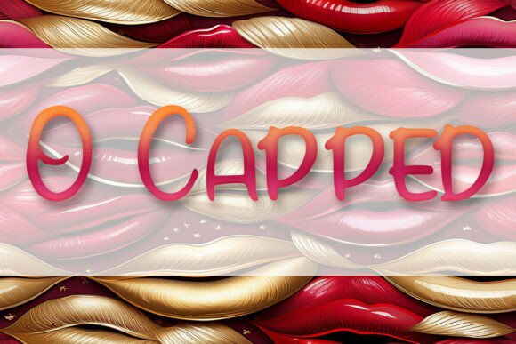 O Capped Font: A Bold Display Typeface for Memorable Branding