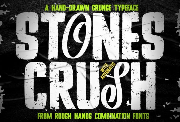 Stones Crush 2 Font for Bold Branding