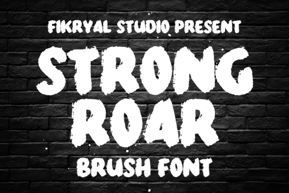 Strong Roar Font Review for Handmade Product Designers