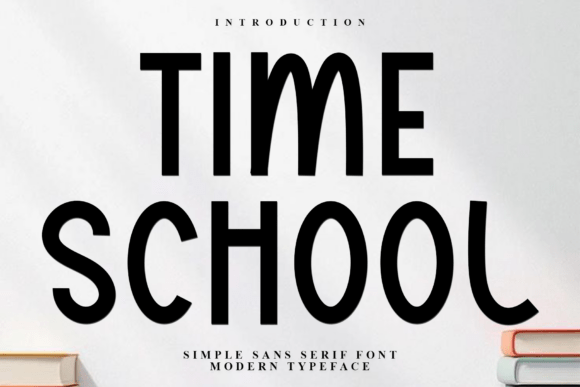 Time School Font for Professional Branding