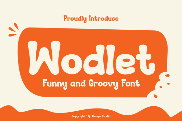 Wodlet: A Playful Display Font